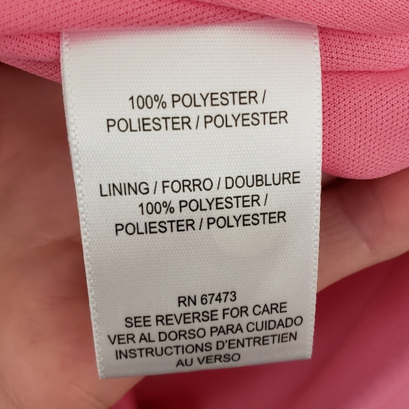 🌺 Gorgeous Taylor Dress 6 / Small Pink Red Floral Fully Lined Ruched Details🌺 - Picture 8 of 9